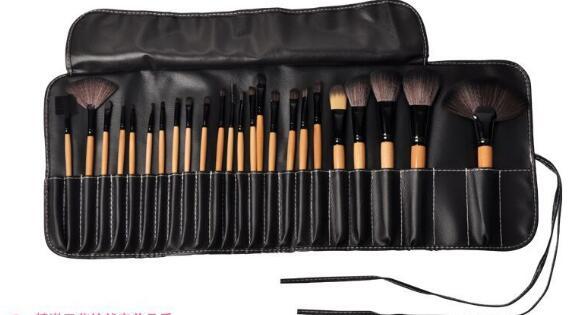 Gift Bag Of 24 Pcs Makeup Brush Sets Professional Cosmetics Brushes Eyebrow Powder Foundation Shadows Pinceaux Make Up Tools