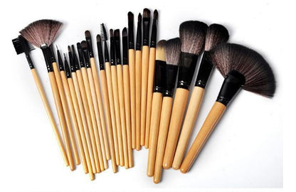 Gift Bag Of 24 Pcs Makeup Brush Sets Professional Cosmetics Brushes Eyebrow Powder Foundation Shadows Pinceaux Make Up Tools