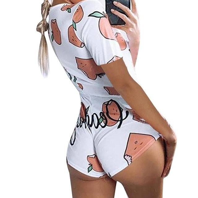 Sexy Women Bodysuit Playsuit Short Romper Jumpsuit Sleepwear - Urban Trend Fashion