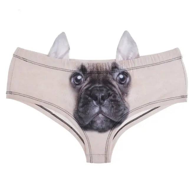 3D Animal Panties With Ears - Urban Trend Fashion