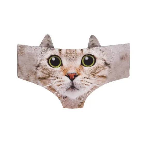 3D Animal Panties With Ears - Urban Trend Fashion