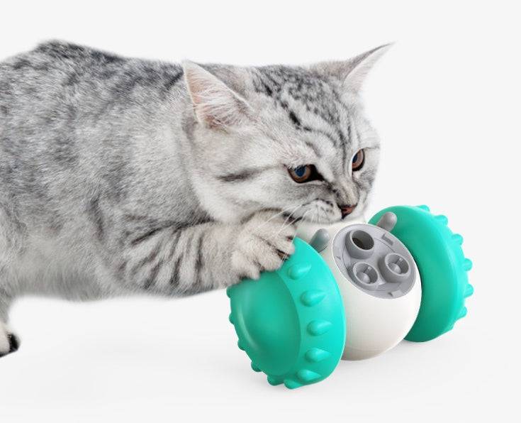 Cat And Dog Toys Slow Food Interactive Balance Car Multifunctional Fun Development Smart Pet Feeding Dog Toy Car Pets Products - Urban Trend Fashion