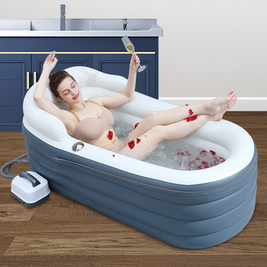 Constant Temperature Inflatable Massage Bathtub Spa Bath Machine