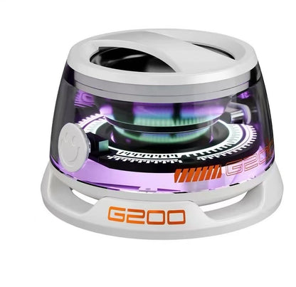 Portable Bluetooth Speaker G200 RGB Lighting Speaker BT5.3 Mini Sound Box 7 Hours Playback Magnetic Phone Holder