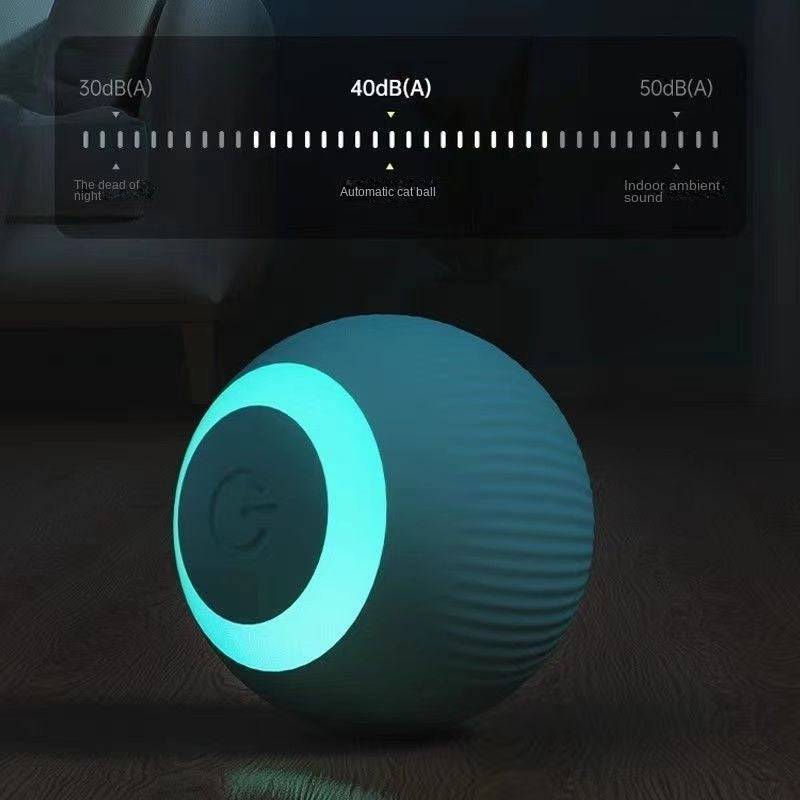 Electric Cat Toy Smart Rolling Ball Bite-resistant Fun Cat Toy Self-hi Boring Ball Artifact Dust-free Pet Supplies - Urban Trend Fashion