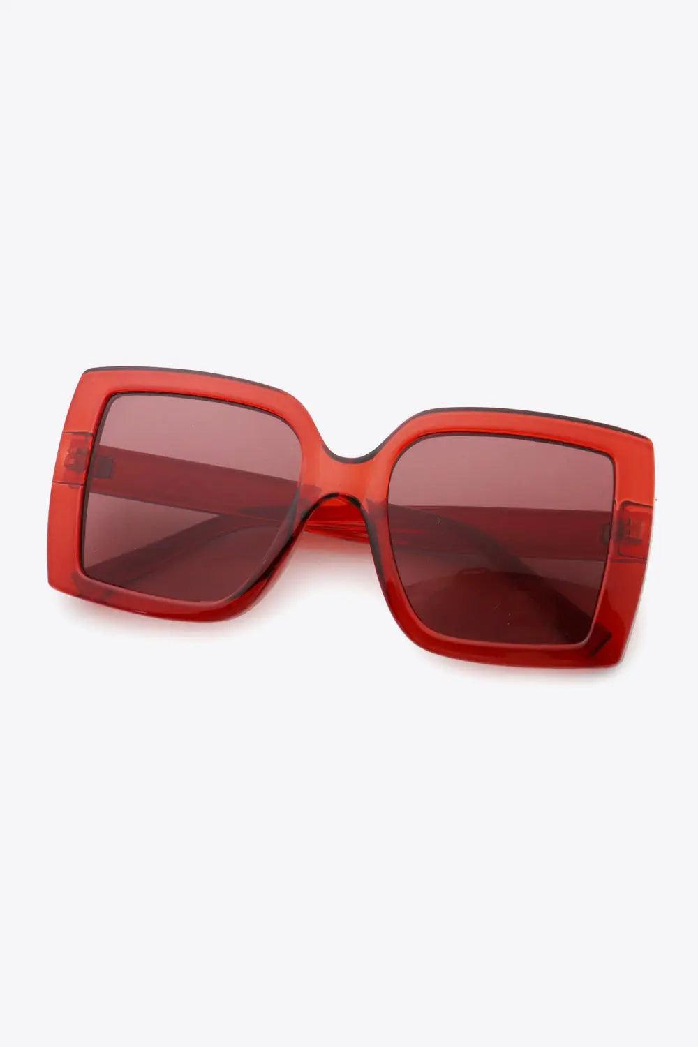 Acetate Lens Square Sunglasses - Urban Trend Fashion