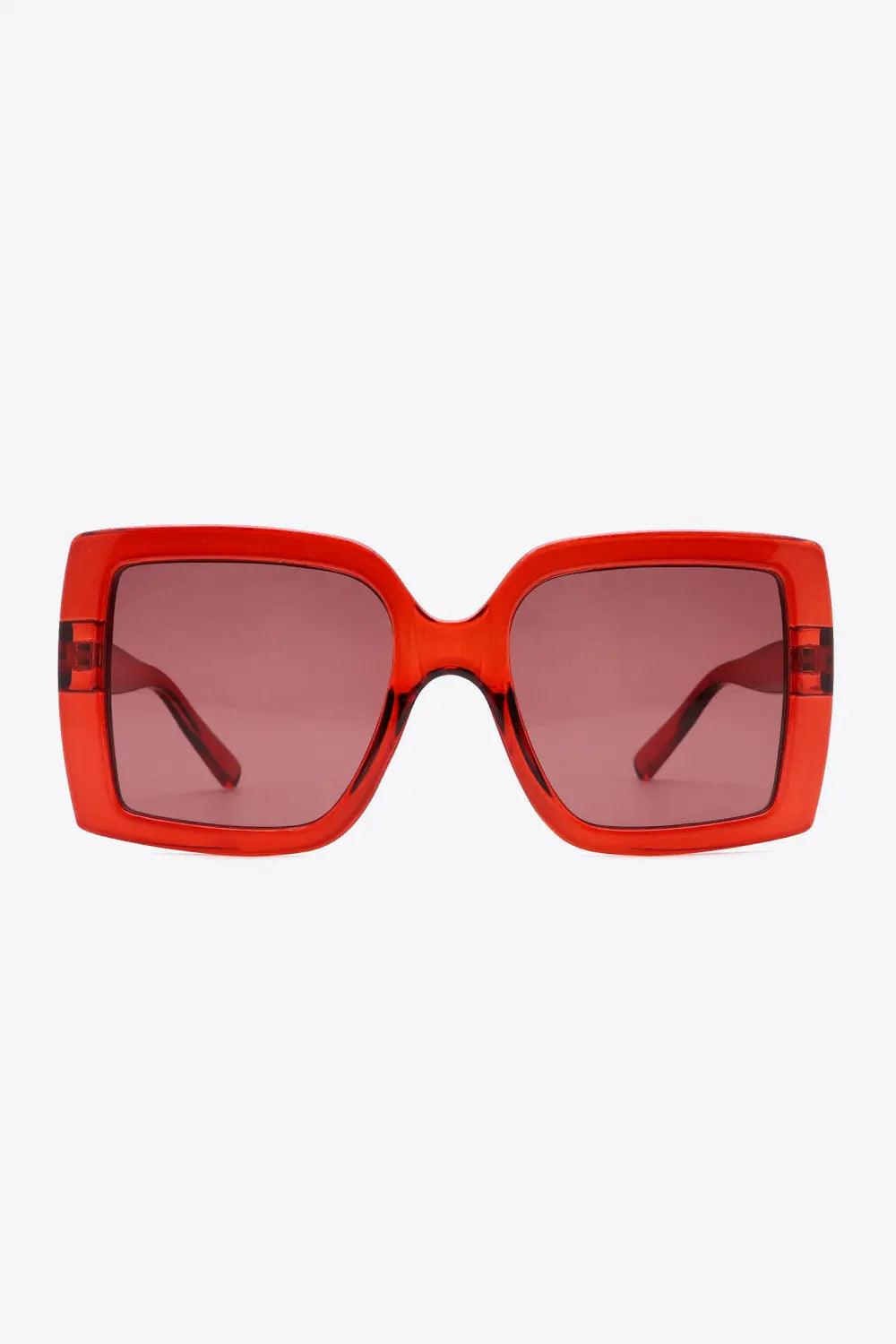 Acetate Lens Square Sunglasses - Urban Trend Fashion