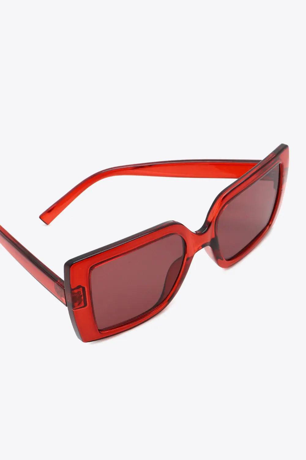 Acetate Lens Square Sunglasses - Urban Trend Fashion