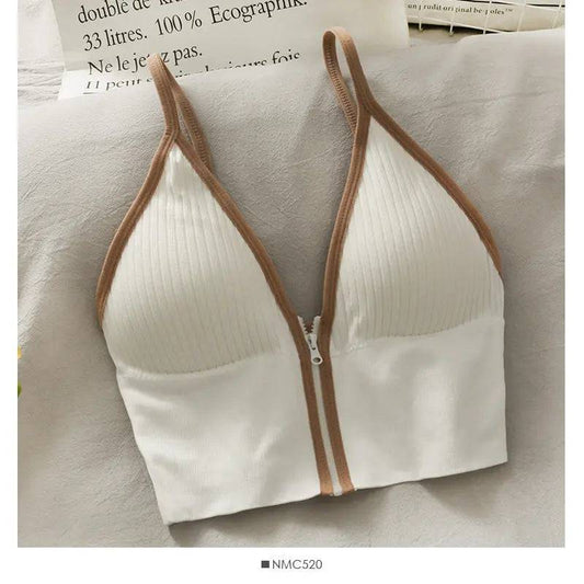 Beautiful Straps, Chest Pads, All-Match Bras Gathered - Urban Trend Fashion