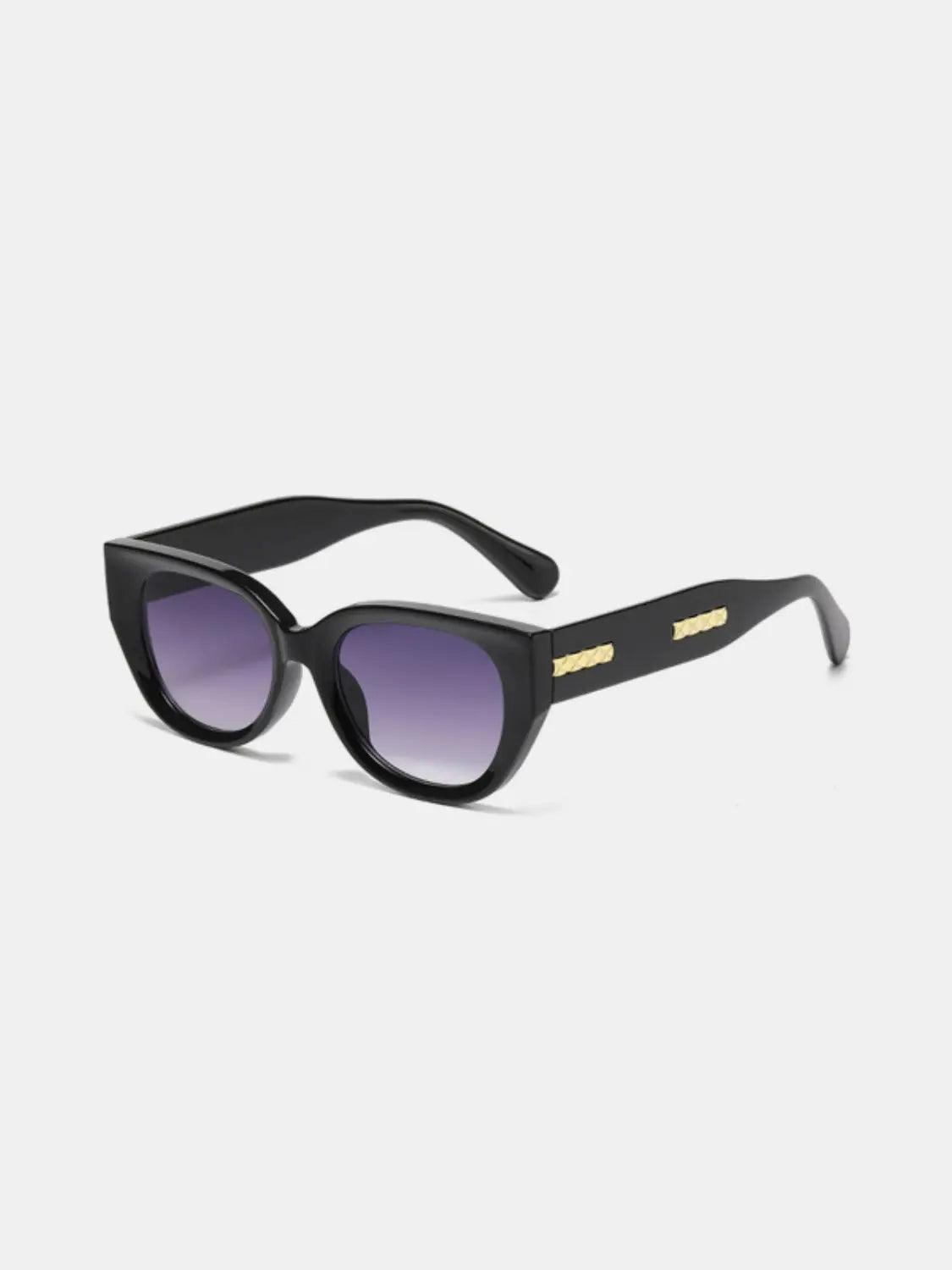 Cat Eye Polycarbonate Frame Sunglasses - Urban Trend Fashion