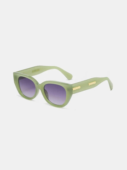 Cat Eye Polycarbonate Frame Sunglasses - Urban Trend Fashion