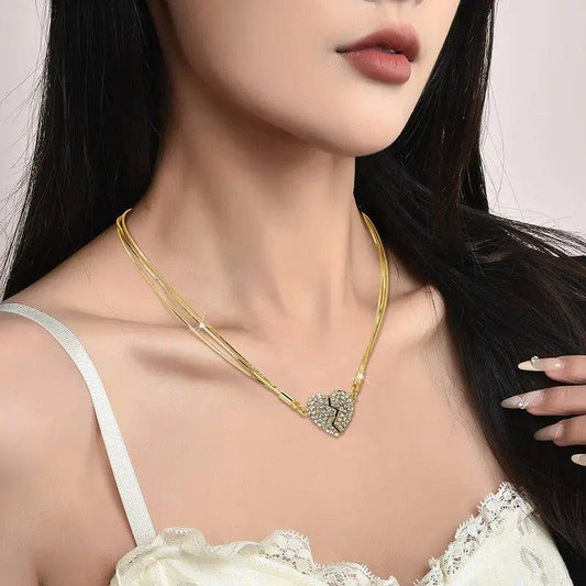 Fashion Jewelry Magnetic Love Necklace For Women Niche Design - Urban Trend Fashion