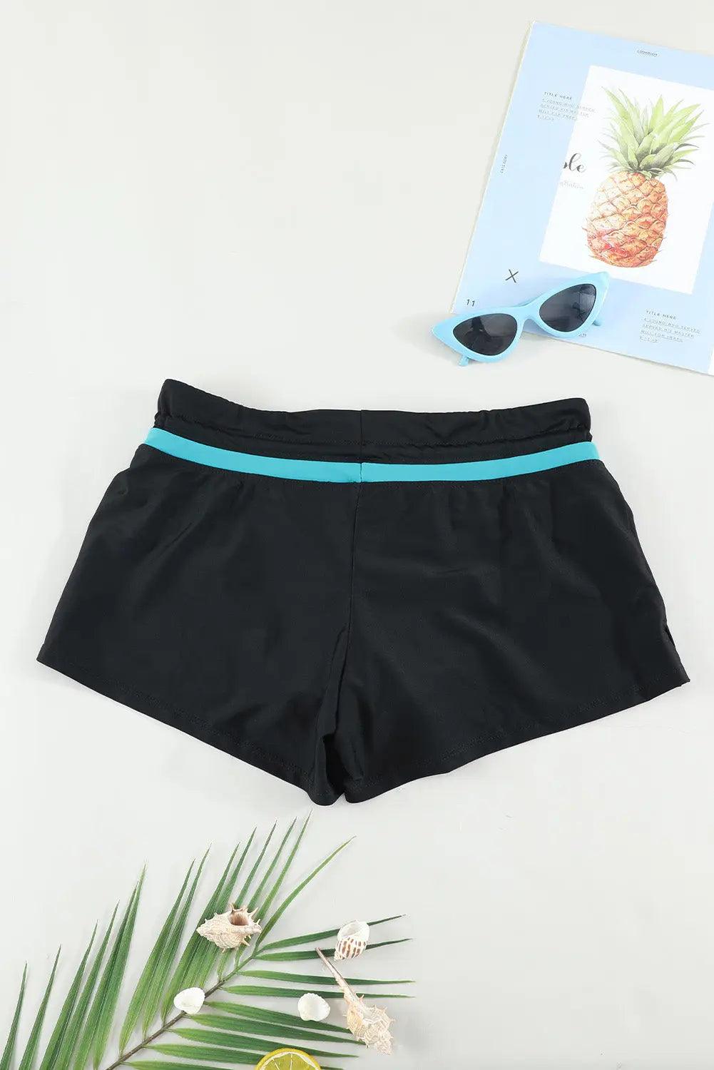 Full Size Drawstring Swim Shorts - Urban Trend Fashion