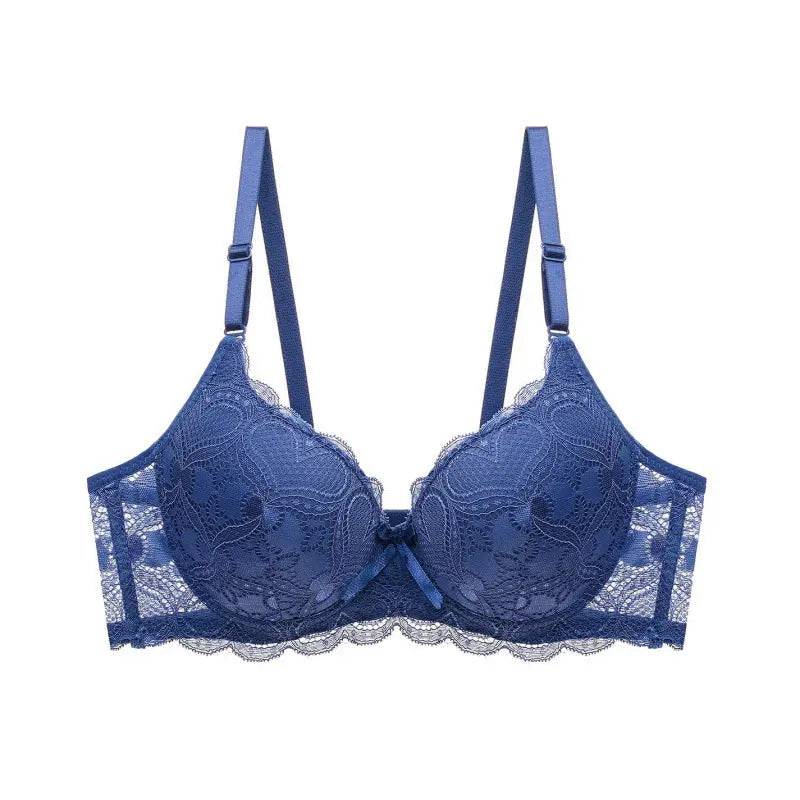 Lace Hollow Massage Push Up Bras Underwear For Women - Urban Trend Fashion