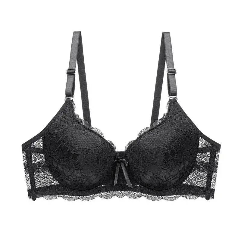 Lace Hollow Massage Push Up Bras Underwear For Women - Urban Trend Fashion