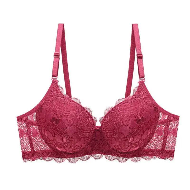 Lace Hollow Massage Push Up Bras Underwear For Women - Urban Trend Fashion