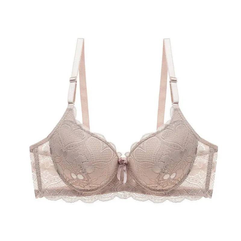 Lace Hollow Massage Push Up Bras Underwear For Women - Urban Trend Fashion