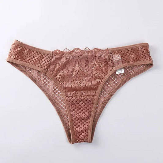 Lace Women's Panties Transparent Cutout - Urban Trend Fashion