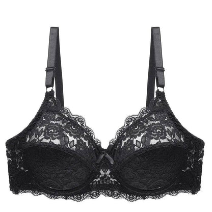 Lace bras gathered together for a breathable bra - Urban Trend Fashion