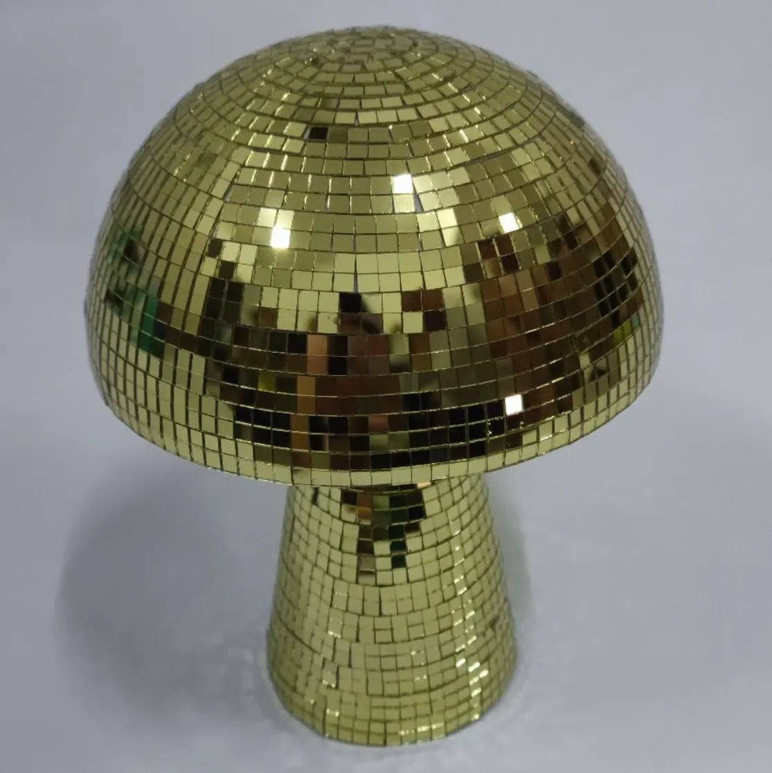 Mirror Glass Brick Mushroom Disco Ball Upholstery - Urban Trend Fashion