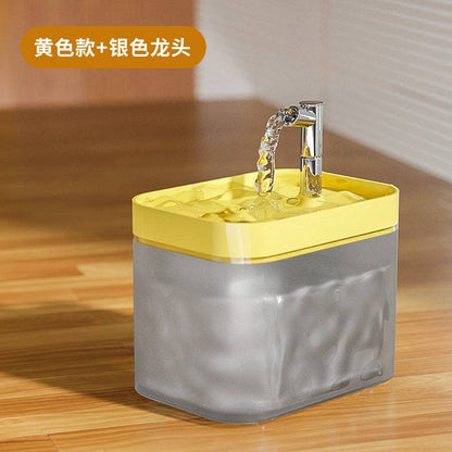 Cat Water Dispenser Automatic Circulating Flow Water Dispenser Live Water Drinking Device Cat And Dog Water Basin Water Feeding Bowl One-piece Delivery - Urban Trend Fashion