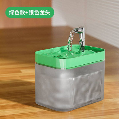 Cat Water Dispenser Automatic Circulating Flow Water Dispenser Live Water Drinking Device Cat And Dog Water Basin Water Feeding Bowl One-piece Delivery - Urban Trend Fashion