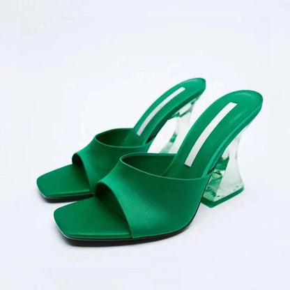 Open Toe High Heel Sandals - Urban Trend Fashion