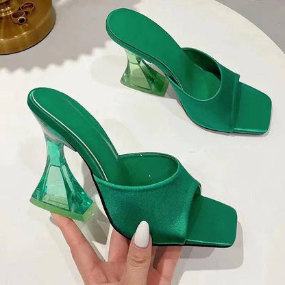 Open Toe High Heel Sandals - Urban Trend Fashion