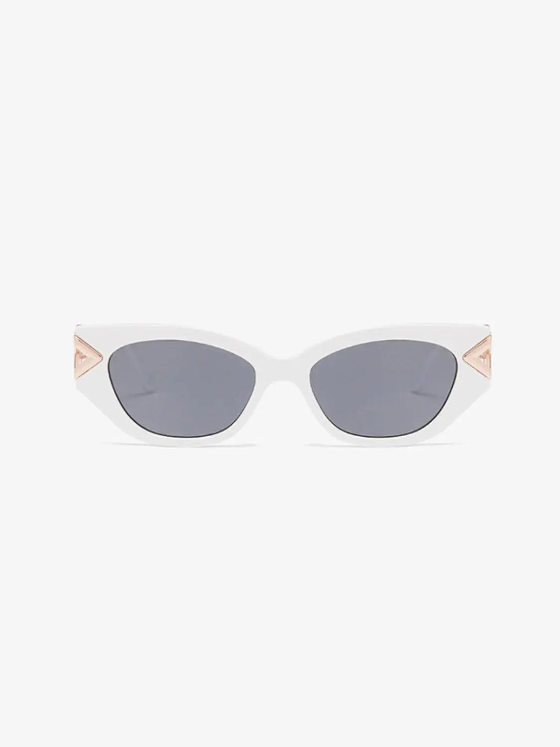 Polycarbonate Frame Cat-Eye Sunglasses - Urban Trend Fashion