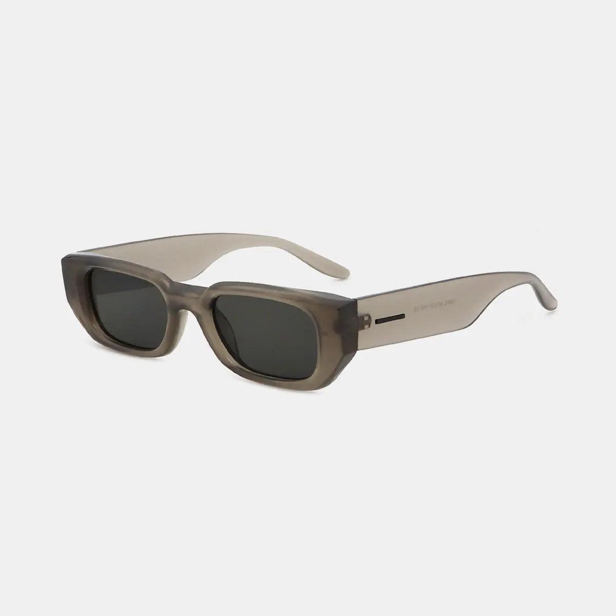 Polycarbonate Frame Rectangle Sunglasses - Urban Trend Fashion