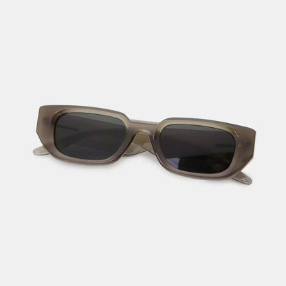 Polycarbonate Frame Rectangle Sunglasses - Urban Trend Fashion