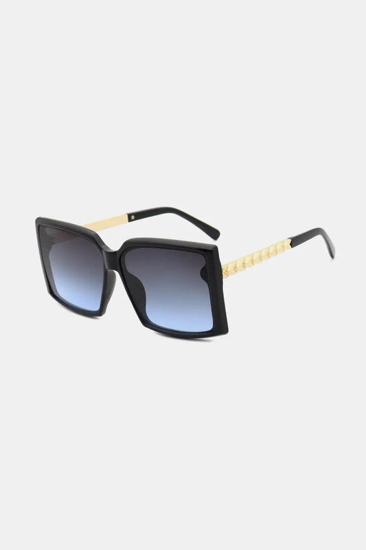 Polycarbonate Frame Square Sunglasses - Urban Trend Fashion