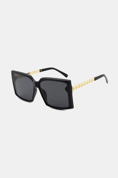 Polycarbonate Frame Square Sunglasses - Urban Trend Fashion