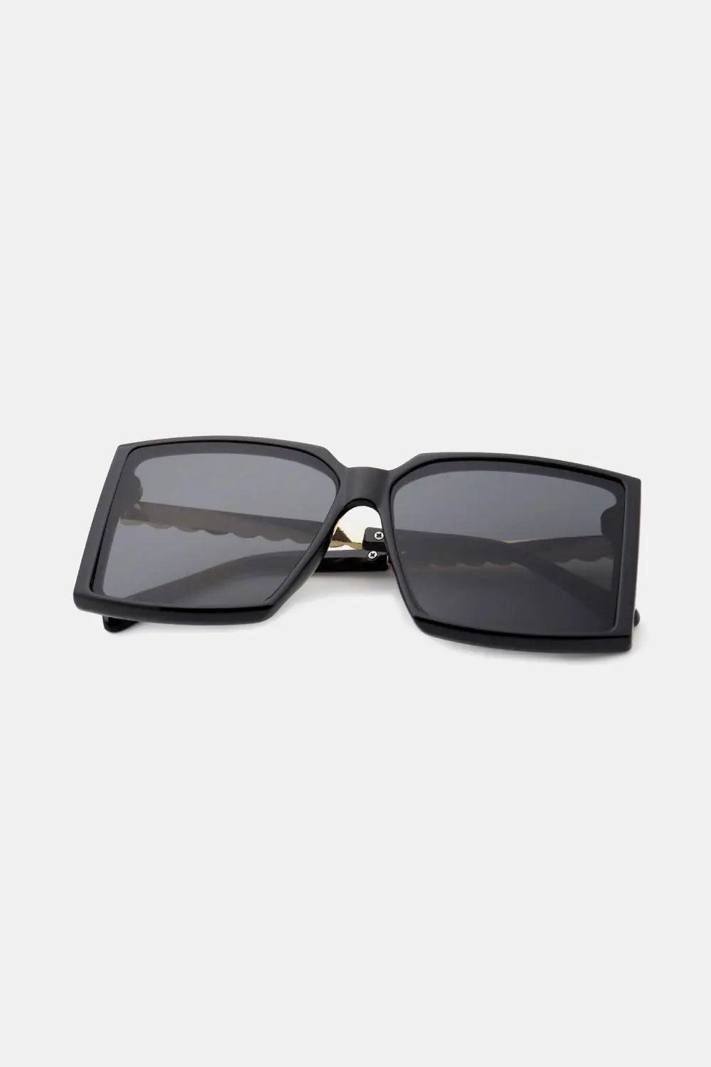 Polycarbonate Frame Square Sunglasses - Urban Trend Fashion