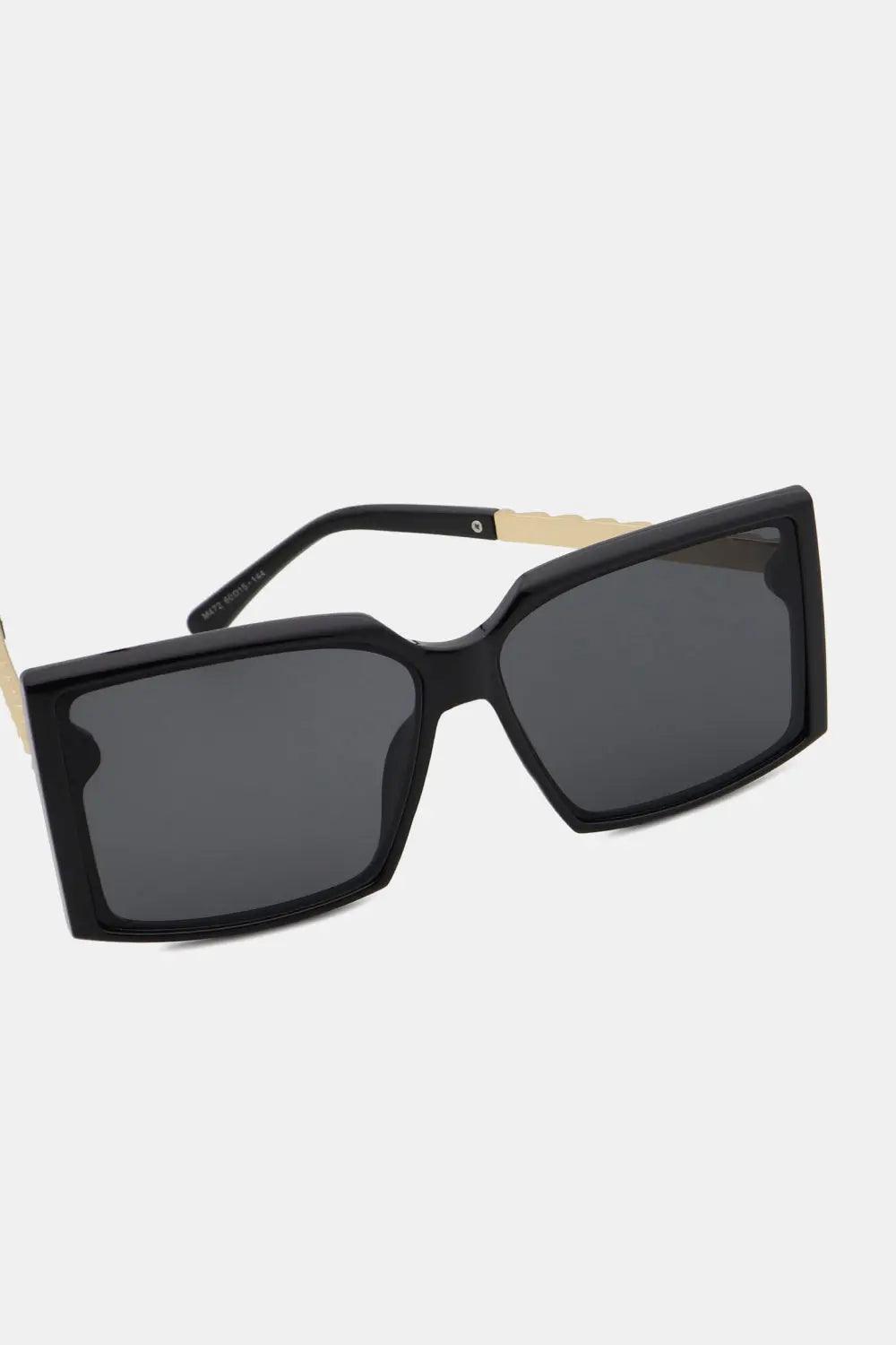 Polycarbonate Frame Square Sunglasses - Urban Trend Fashion