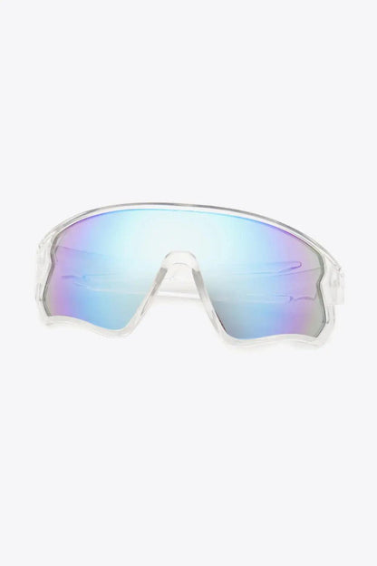 Polycarbonate Shield Sunglasses - Urban Trend Fashion