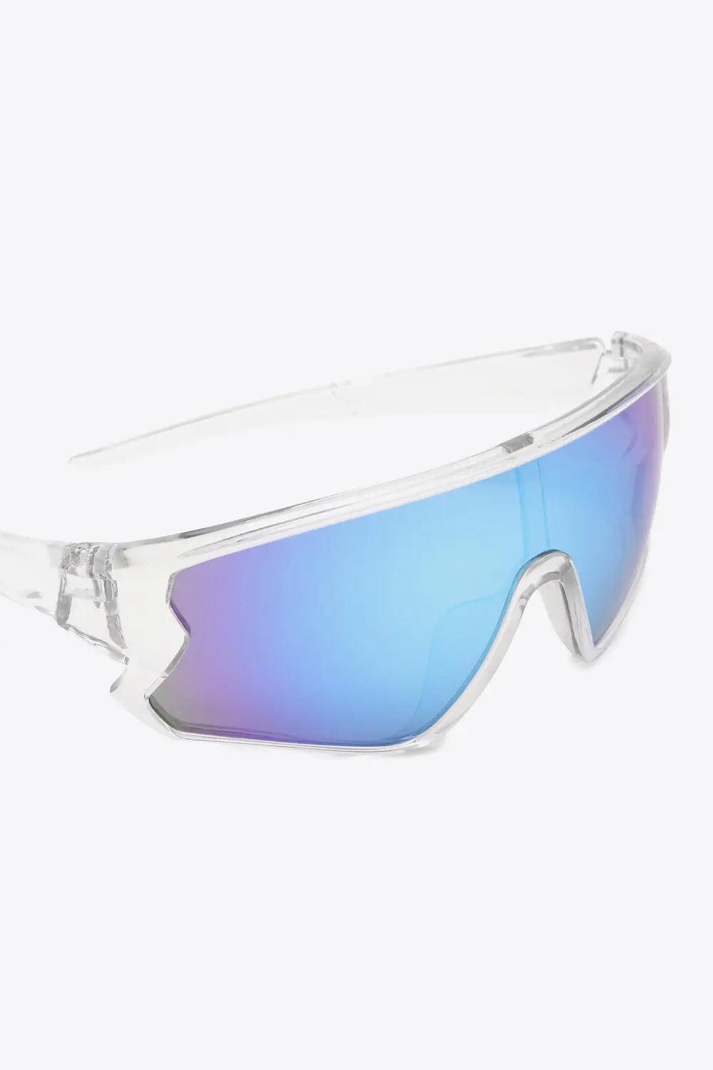 Polycarbonate Shield Sunglasses - Urban Trend Fashion