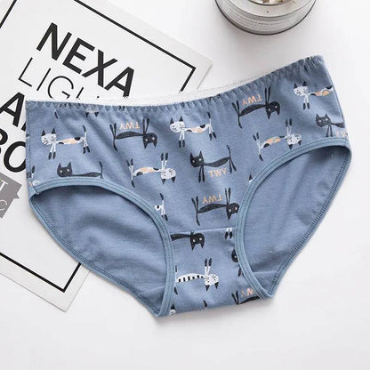 Printed girly panties - Urban Trend Fashion