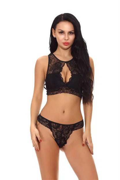 Sexy Lingerie Lace Lingerie Set Perspective Lingerie Suit - Urban Trend Fashion