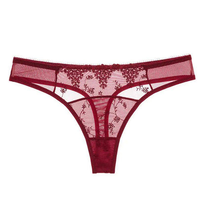 Sexy ladies embroidered panties - Urban Trend Fashion