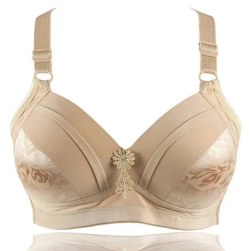 Smooth Wirless Push Up Bras Seamless Middle-aged And Elderly Women - Urban Trend Fashion