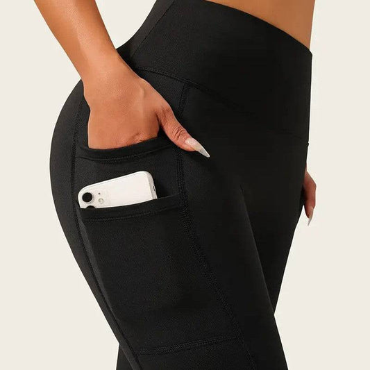 Spring And Summer Women's Two-pocket Tight Sports Pants - Urban Trend Fashion