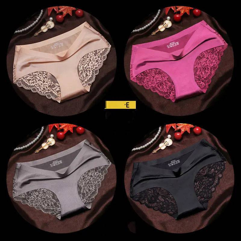 Women's seamless lace panties - Urban Trend Fashion