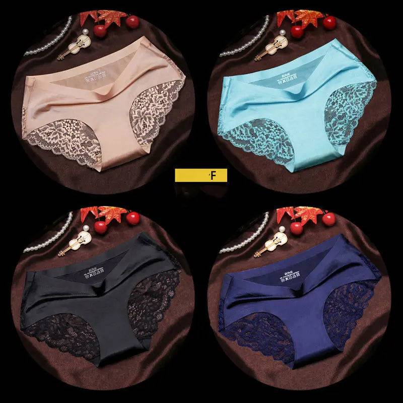 Women's seamless lace panties - Urban Trend Fashion