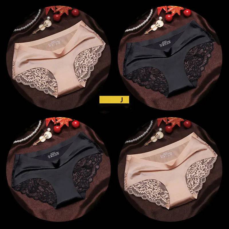 Women's seamless lace panties - Urban Trend Fashion