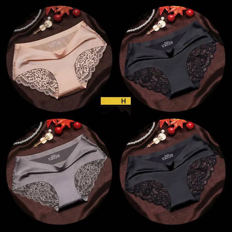 Women's seamless lace panties - Urban Trend Fashion